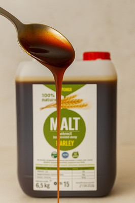 Malzextrakt Barley EBC 15 Liquid Malt Extract for Brewing, Beer & Baking - High