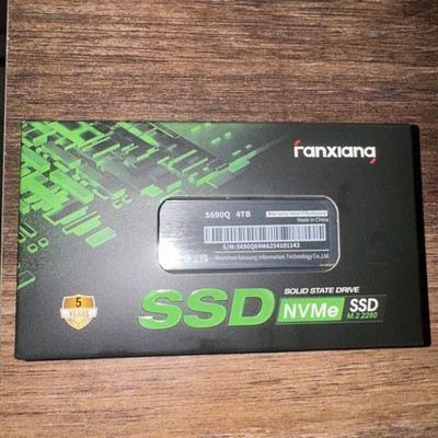 Fanxiang S690Q 4TB 2.5 M.2 NVMe Internal SSD PCIe Gen4 7300MB/s