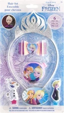 Cosmetic Disney Frozen Hair Set Clip Headband Bow Girls NEW Set of 6