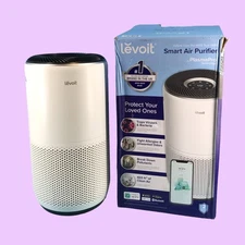 Levoit PlasmaPro 400S Smart Air Purifier True HEPA 400sq.ft - White #BU4033