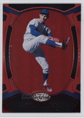 2021 Panini Chronicles Certified Red /199 Sandy Koufax #7 HOF g5e