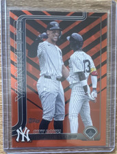 Topps 2025 Update Series Veteran Combos US85 Aaron Judge Jazz Chisholm Yankees