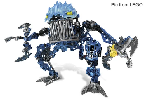 LEGO Bionicle Warriors 8922 Gadunka Set & Instructions