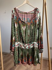 Farm Rio Viscose Long Sleeve Mini Dress Size P
