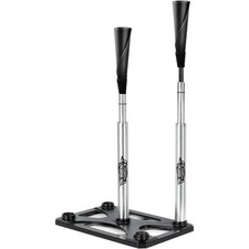 5 Position Batting Tee,Hitting Tee Height Adjustable 24-46 Inch Baseball Tee