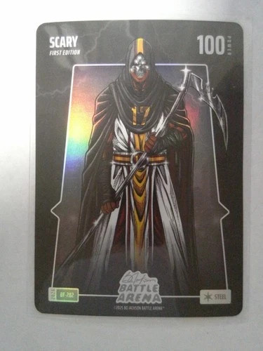 2026 Bo Jackson Battle Arena Scary "Terry McLaurin" #BF-282 BattleFoil STEEL!