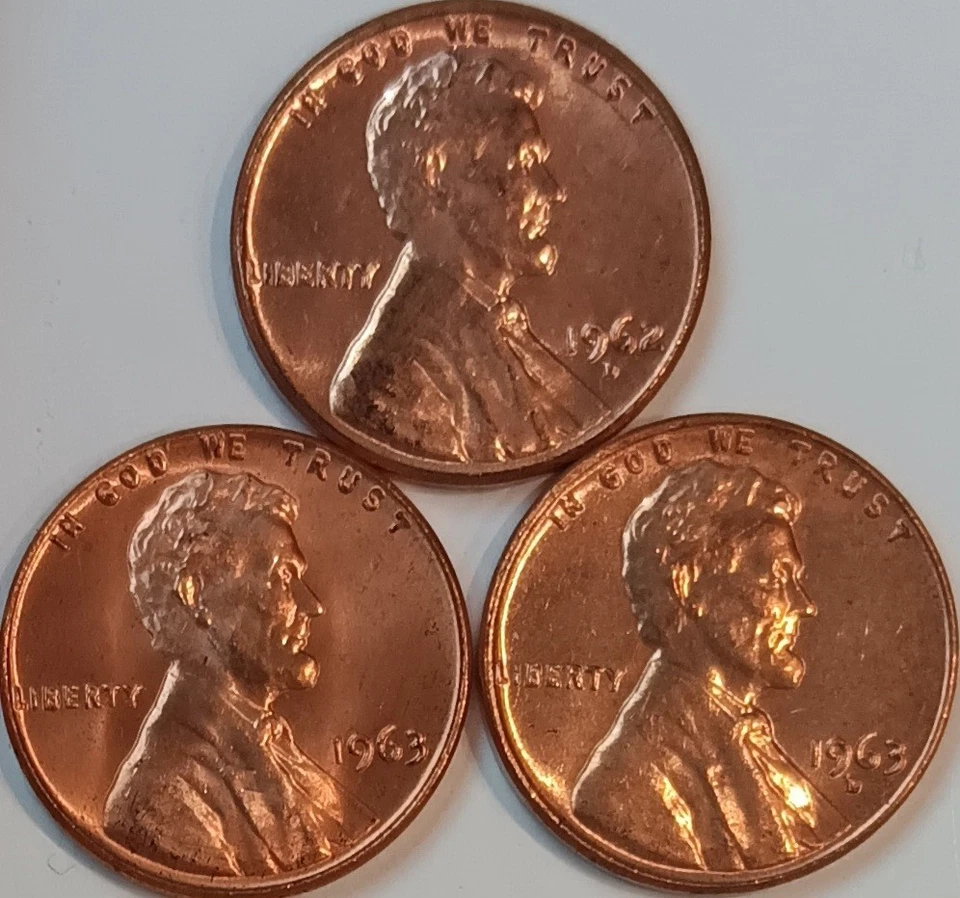 1960 D, 1961 1962 1963 P&D Mint Sets NO HALVES Dansco Coin Folder Silver Toners - Image 4 of 4