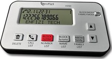 Enf860 Call Blocker for Landline Phones, Blacklist/Whitelist Dual Mode, Block...
