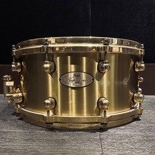 Pearl Reference One RF1B1465 14x6.5 Brass Snare 3mm Gold HW
