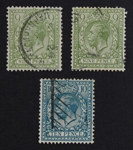 CKStamps: Great Britain Stamps Collection Scott#183 199 Used