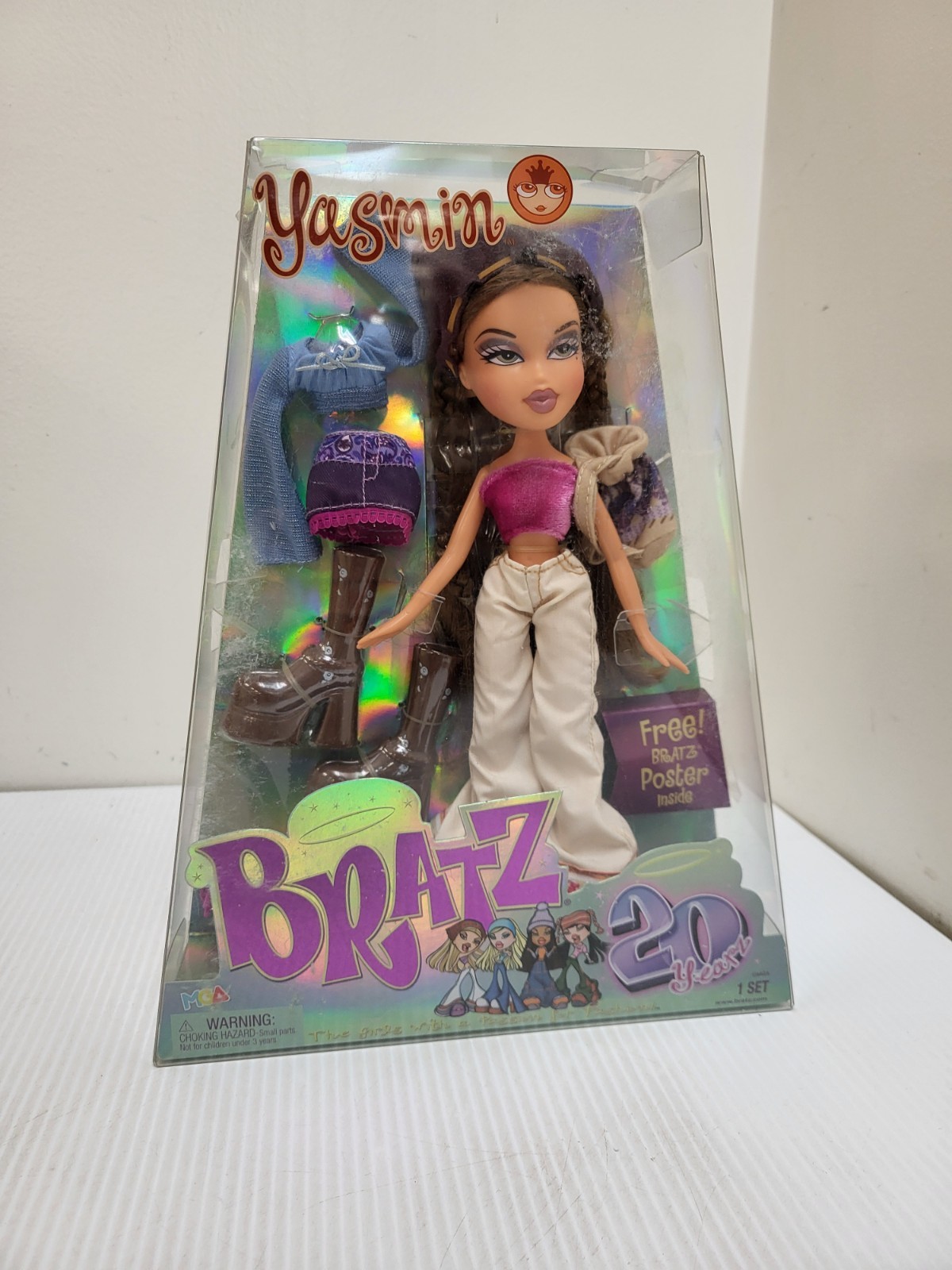 BRATZ YASMIN 20 YEARS ANNIVERSARY Doll NIB