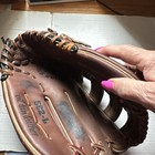 Spalding Fielders glove  SC2-L oil tan leather baseball glove competition series — photo 3
