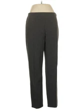 H By Halston Women Gray Dress Pants 8