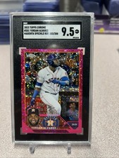 2023 Topps Chrome - Yordan Alvarez #201 Magenta Speckle Refractor /350