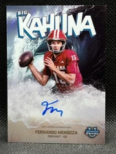 2025 Bowman U Chrome Fernando Mendoza Big Kahuna On-Card Auto BK-FM