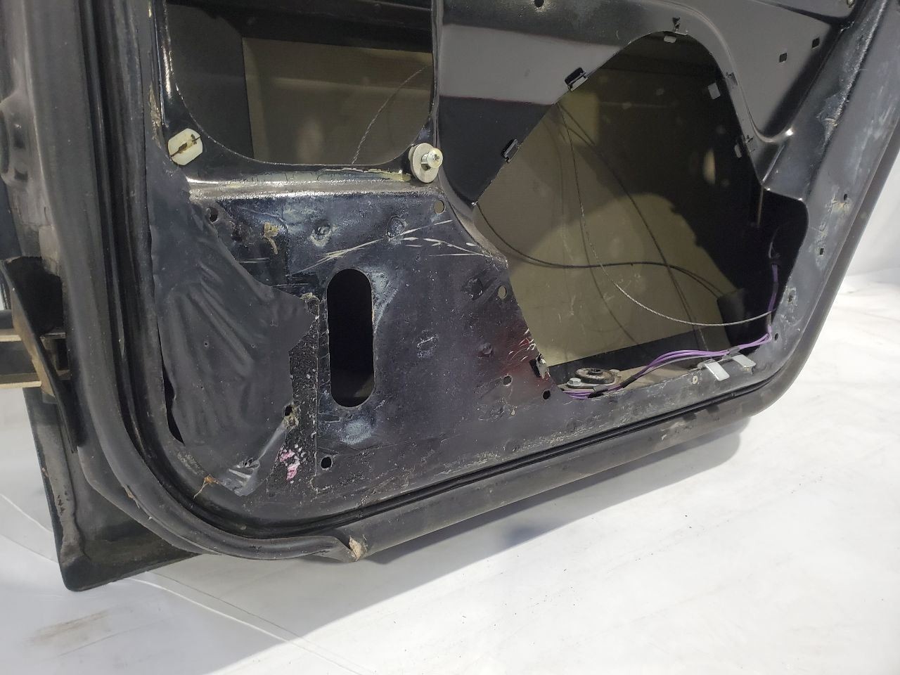 Bentley Turbo R 1991 Rear Right Door framework Black