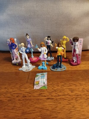 BARBIE COMPLETE SET 8 FIGURES KINDER JOY SURPRISE EGG TOYS 2024/25