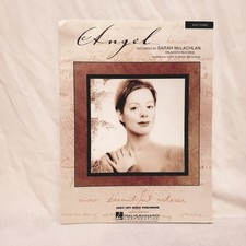 Angel Recorded by Sarah McLachlan Easy Piano Sheet Music 1997 Hal Leonard