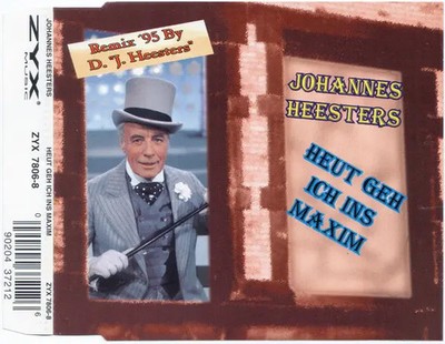 CD SINGLE Johannes Heesters Heut Geh Ich Ins Maxim Zyx