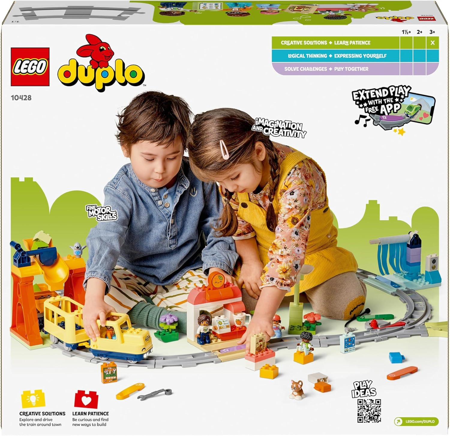 LEGO DUPLO - Grande treno comunitario interattivo 10428 - 3