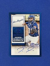 2015 Panini Contender Prospect Ticket Autograph Blue Foil #26 Julian Leon Auto H