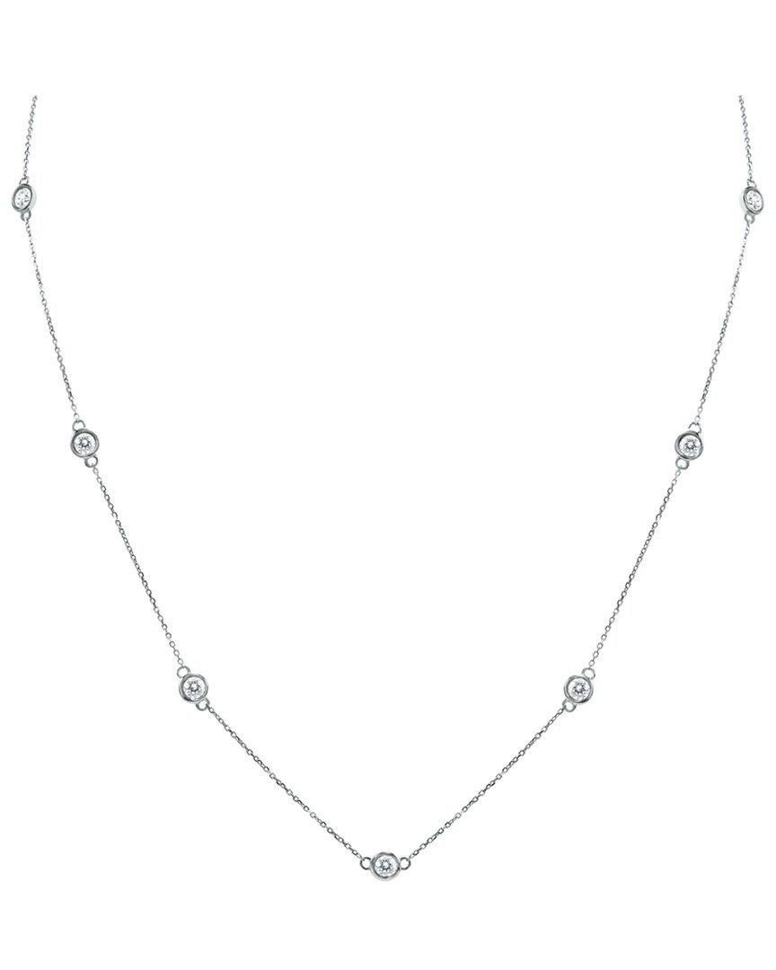 Женское колье с бриллиантами отборной огранки 14 Карат 2,00 Карат.