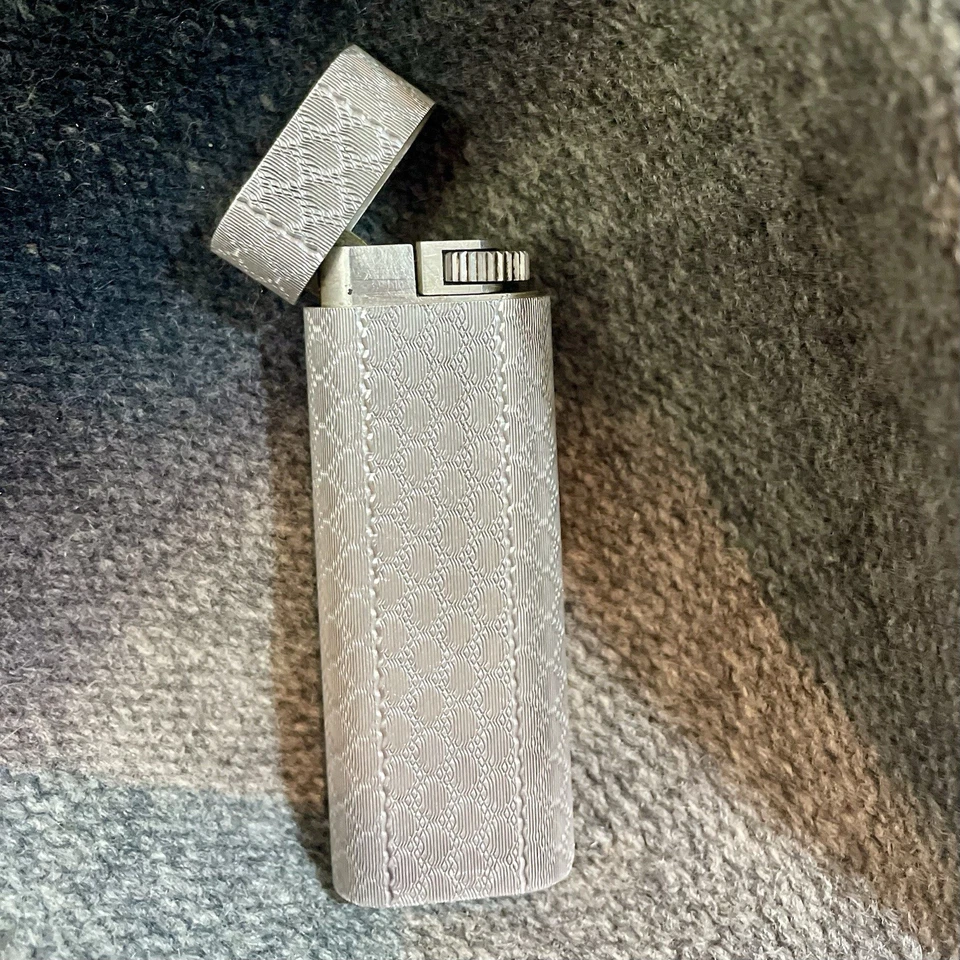Vintage Cartier Sterling Silver Lighter - Image 2 of 4
