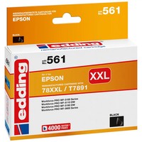 Edding Druckerpatrone Ersetzt Epson 78XXL, T7891 Kompatibel Schwarz EDD-561