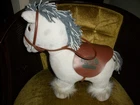 Vintage 1984 Cabbage Patch Kids Appaloosa Show Pony w/Brown Saddle & Bridle
