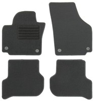 FußMatten Set FüR VW Golf Plus 2009-2014 Autoteppiche Mit 100% Passform Schwarz