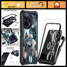 Funda para teléfono Cricket Icon Plus 2026 y AT&T Verge 2, delgada doble capa cubierta a prueba de golpes