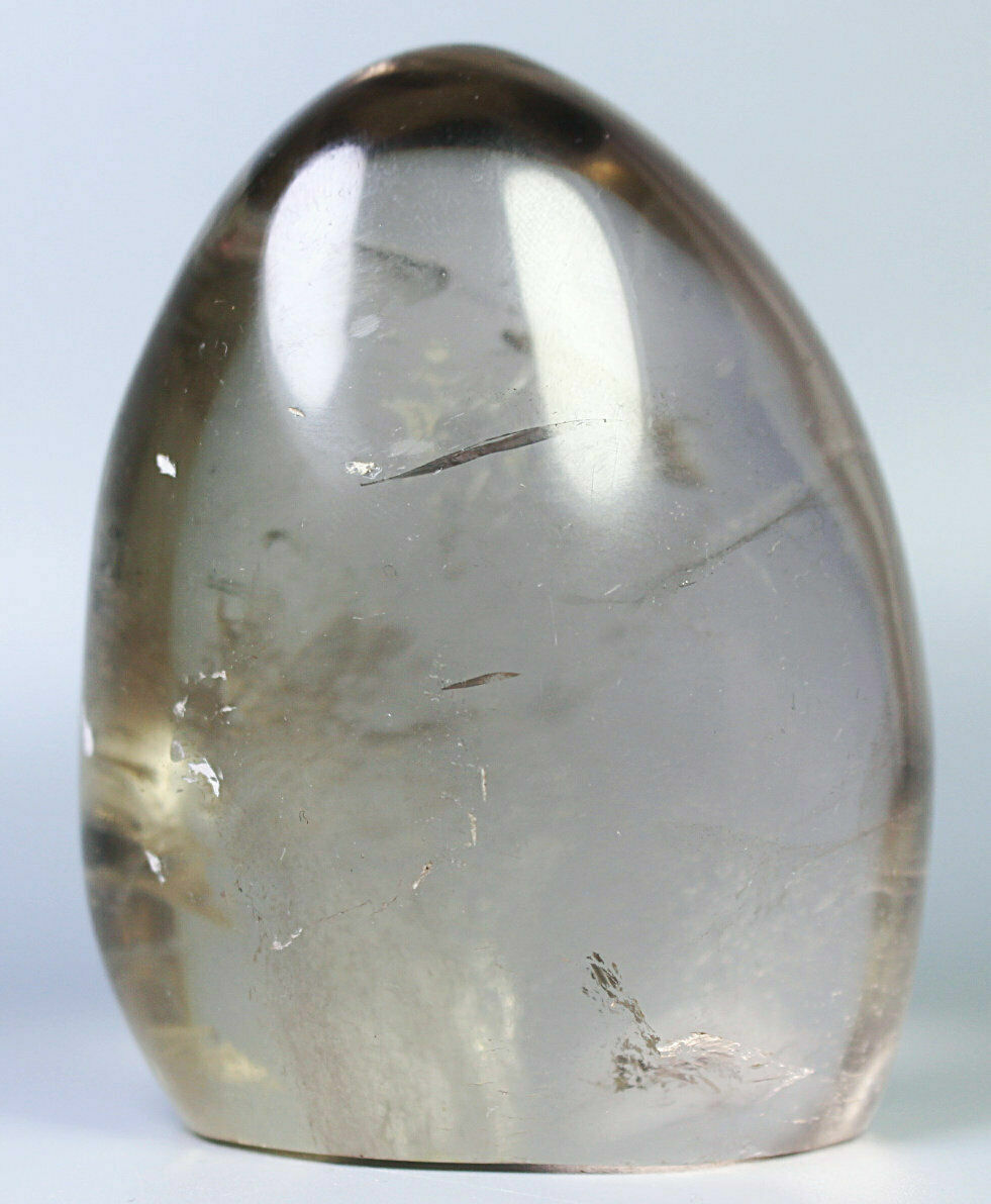 Natural Smoky Citrine Quartz Crystal Freeform Reiki Statue 278g