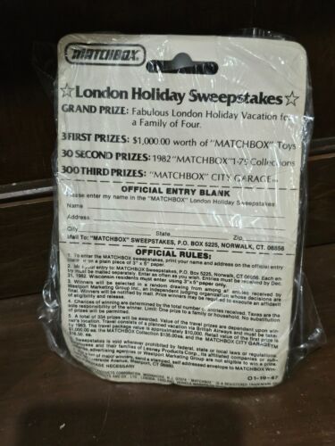 1977 # 60 HOLDEN PICK-UP LESNEY MATCHBOX SUPERBIKE WHITE MADE IN ENGLAND RARE - Picture 2 of 2