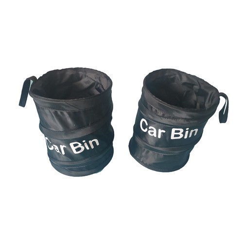 Foldable Portable Auto Car Trash Can Garbage Litter Bin Bag Organizer Leak Proof