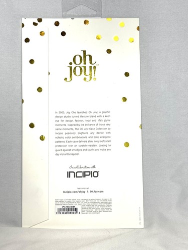 Oh Joy! by Incipio Iphone 7 plus 8 plus gold see thru case new - Picture 2 of 2
