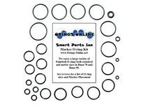 Smart Parts Ion Paintball Marker O-ring Oring Kit x 4 rebuilds / kits