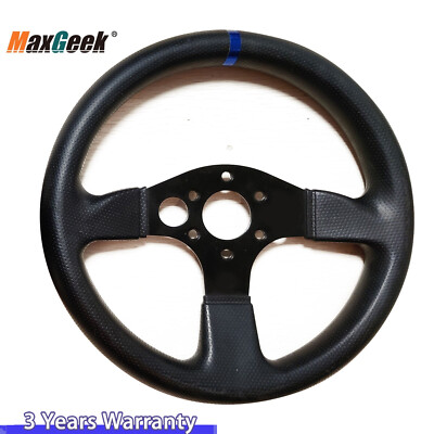 13'' Racing Wheel Steering Wheel (Leather ) Replacement for Thrustmaster T300