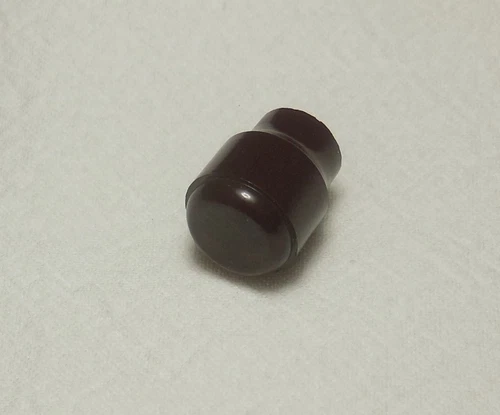 Original NOS Davies Daka Ware Knob Reddish Brown Type 1750