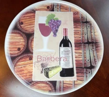 T. Limoges Designed in France Cheese plate / Platter 12 3/4" 