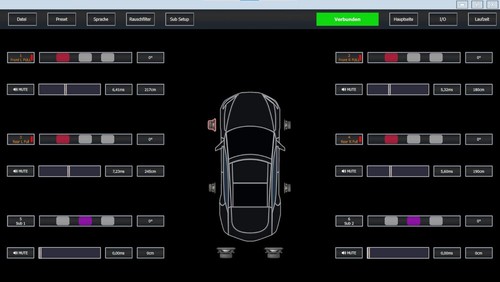 Für Mercedes 4-Kanal DSP Endstufe Bluetooth Soundpaket Crunch CRE400.4DSP-ISO.M9 - Bild 8 von 9
