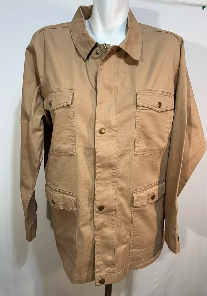 Lucky brand military jacket mens discount