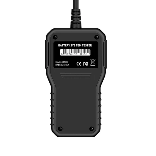 KINGBOLEN BM550 6V 12V 24V Car Battery Tester Auto Diagnostic Device 100-2000CCA - Picture 16 of 17