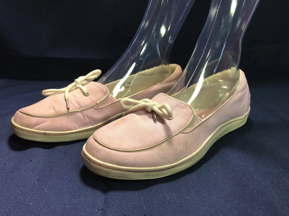 Zapato Deportivo Oxford Barco GRASSHOPPERS Para Mujer Talla 11M Rosa Lona Encaje Foto 2 de 4