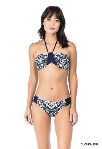 Nuevo con etiquetas Traje de Baño Trina Turk Indochine Bandeau Arriba e Abajo Talla 6 - Imagen 3 de 12
