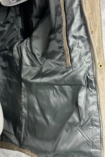 Eddie Bauer Men's Olive Green 650 Down Filled Coat sz S (14842) - Picture 8 of 11