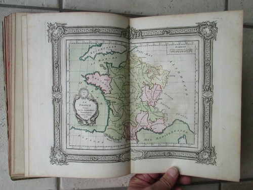 BRION / DESNOS : ATLAS GENERAL DE LA FRANCE, 1765. 25 cartes couleurs (sur 36) - Picture 18 of 24
