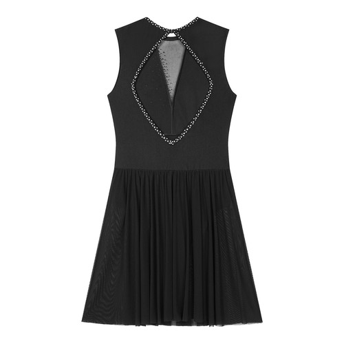 Damen Tanzbekleidung Lyrisch Kostüm Funkeln Kleid Training Kleider Gymnastik - 第 18/69 張圖片