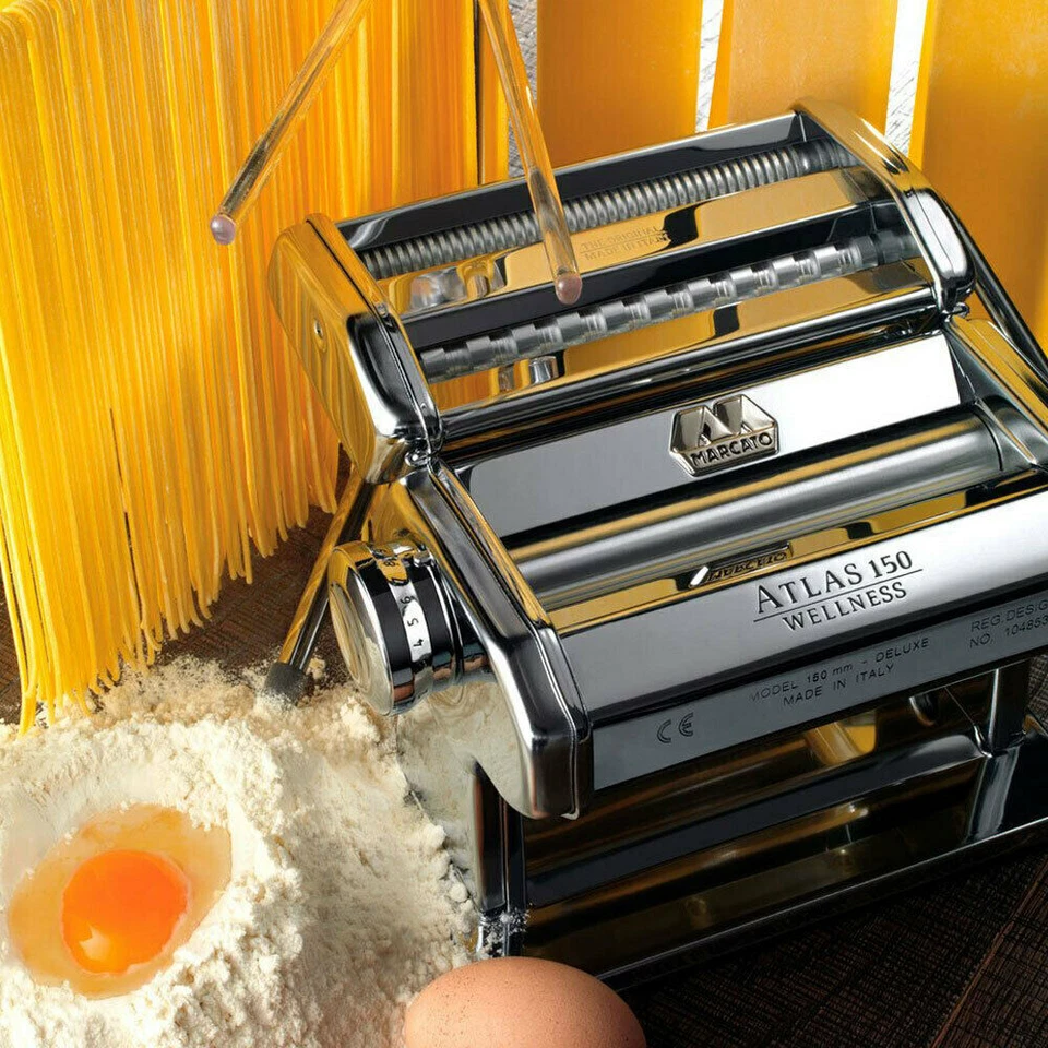 Marcato Atlas 150mm Adjustable Pasta Machine Made in Italy - Image 4 of 4
