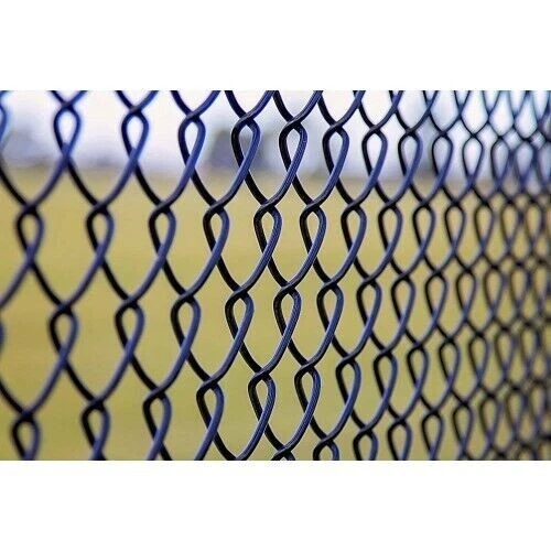 Fence Wire 12m x 1800mm high chainmesh Fence PVC coated Black Chainlink Rolls - Picture 4 of 11