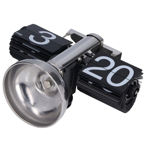 Flip Clock Accurate Time Unique Fashionable Retro Auto Page Turning Quartz YA - Picture 5 of 12